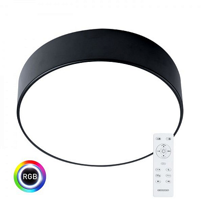 Светильник светодиодный Светкомплект PL400 OP RGB 50 Вт черный 2800-6000 К 