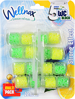 Туалетний блок Wellnax Лимон 4х50 г BLK-400