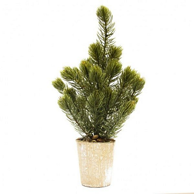 Декорация новогодняя Елка 38х21х21 см, 170173 зеленый 