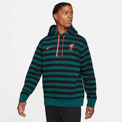Джемпер Nike LFC M NSW CLUB HOODIE PO BB DB2955-375 р. S зелений