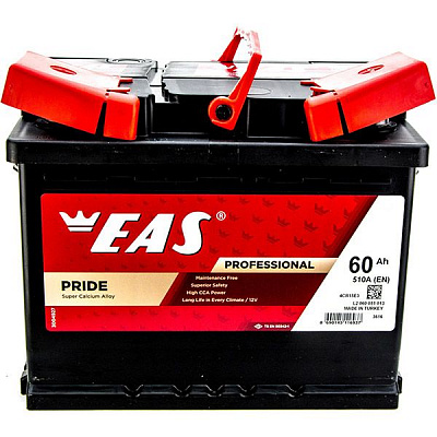 Аккумулятор EAS Pride 116937 L2 060AH 510A MF R+
