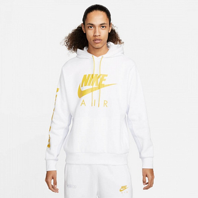 Джемпер Nike M NSW NIKE AIR BB PO HD DM5202-100 р. XL білий