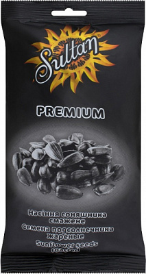 Семена подсолнечника ТМ Sultan жареные 160 гр 4820134850229