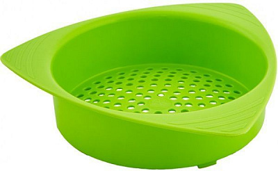 Сито для банок Бета 14х14х3,5 см оливковий Алеана