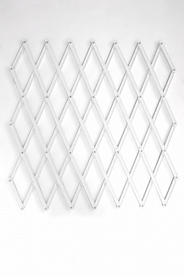 Секция ограждения ММ-Пласт Пергола W85 x H150 см белая