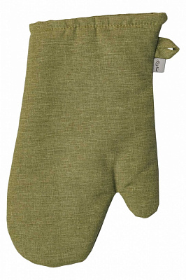 Прихватка-рукавиця БОТАНІКА олива 18x31 см La Nuit