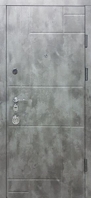 Дверь входная Булат Максимум 166 сланец темный 2050x950мм левая