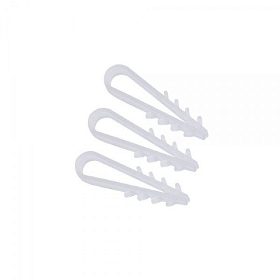 Дюбель-елка круглый Expert 6 мм 100 шт. прозрачный 