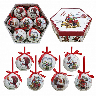 Набір куль Персонажі (299-639) d 75 мм 7 шт./уп.