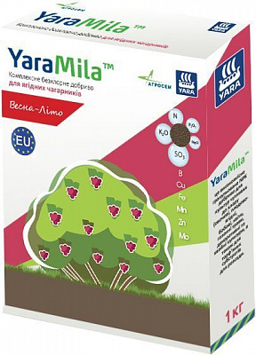 Удобрение для ягодных кустарников YaraMila Весна/Лето 1 кг
