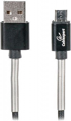 Кабель CABELEXPERT USB – microUSB 1 м черный (CCPB-M-USB-06BK) 