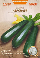 Насіння Семена Украины кабачок-цукіні Аеронавт 15г