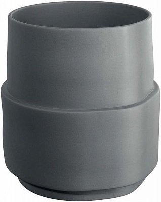 Ваза Centric h26 см d14 см сіра 83054112 ASA