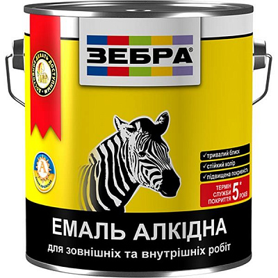Эмаль Зебра ПФ-116 светло-голубая 2.8 кг