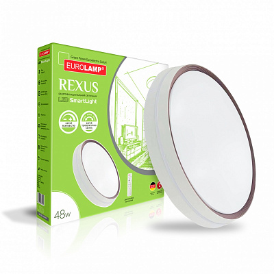 Светильник настенно-потолочный Eurolamp 48 Вт белый LED-SL-48W-T27