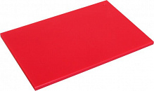 Доска разделочная 40х30х1,5 см красная Origami Horeca
