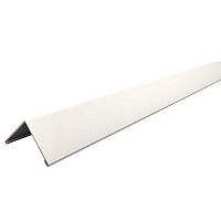 Кутник пристінний KRAFT L 3000x19x24 мм білий