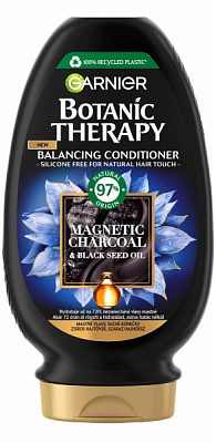 Бальзам-ополіскувач Garnier Botanic Therapy Магнетичне вугілля балансувальний 200 мл