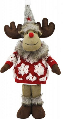 Мягкая игрушка Лось в цветочек LF1831029 42 см 