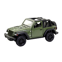 Автомодель TechnoDrive 1:32 Jeep Wrangler Rubicon 2021 (зеленый) 250339U
