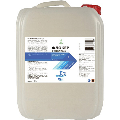 Средство для осветления воды в бассейне Флокер 10 л Window World Water