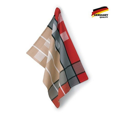 Полотенце Tabea Karo 50х70 красно-серый 50x70 см Kela красный/серый 