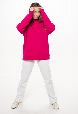 Свитшот Роза 210518 р. S фуксия