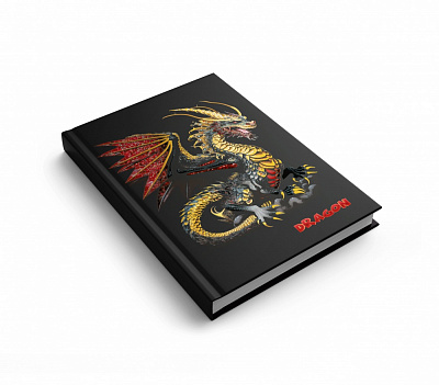 Блокнот Аркуш Prestige А5 192 лист. Дракон