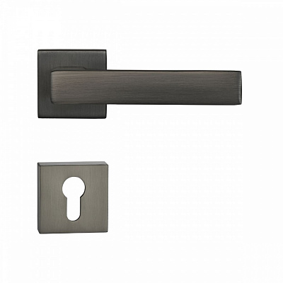 Ручка на розетці Linde A-2026 PZ MA з накладкою PZ матовий антрацит