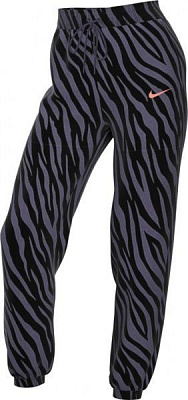 Штани Nike W NSW ICN CLSH PANT WVN AOP HR DC5292-573 р. S чорний