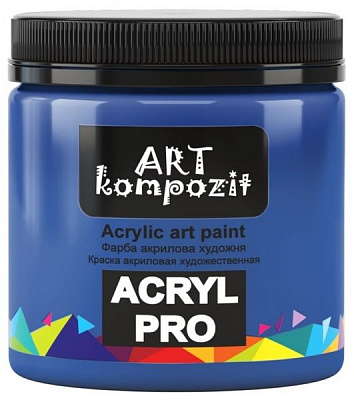 Краска акриловая 370 кобальт синий светлый 430 мл ART Kompozit