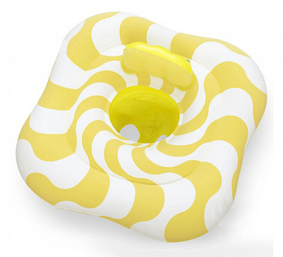 Коло надувне Bestway з сидінням 79x79 см Comfort Plush Wavy Square 2-Ring