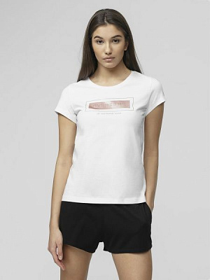 Футболка 4F H4L21-TSD034-10S р.XS білий