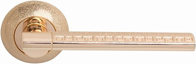 Ручка на розетці  Solara золотий