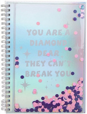 Книга для нотаток You are a diamond... 15х21 см