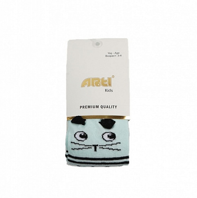 Колготки для дівчаток ARTI 310006р.80-92 м'ята