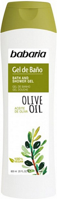 Гель для душу Babaria з оливковою олією 600 мл