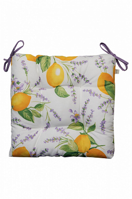 Подушка на стул Lemons & Lavender 40х40 La Nuit