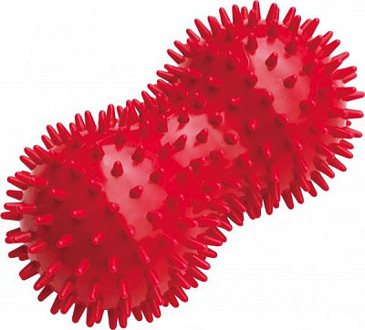 Двойной массажный мячик Ridni Relax красный RD-ASM092