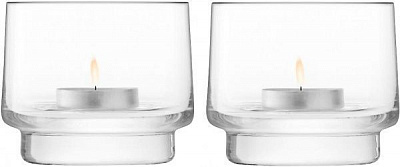 Набір свічників City Bar 2 шт. 7 см G1237-07-301 LSA