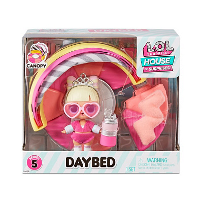 Ляльковий набір L.O.L. SURPRISE! серії Маленькі кімнатки_Шезлонг Принцеси Люкс 580225