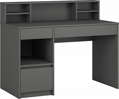 Стол письменный Грейд Отто 1200х980х600 мм графит серый 