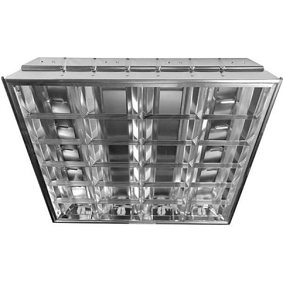 Светильник административный Светкомплект Northcliffe G13 Passat 418 A07 220 Вт IP20 серебряный 