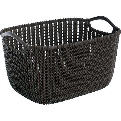 Кошик пластиковий Curver 226167 Knit S прямокутний 170x220x300 мм