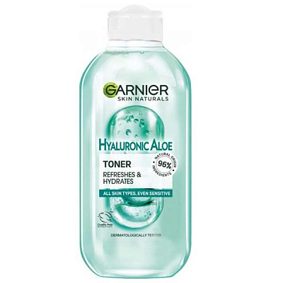 Тоник для лица Garnier Skin Naturals Гиалуроновый алоэ 200 мл