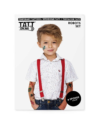 Тату временное TATTon.me Robots set