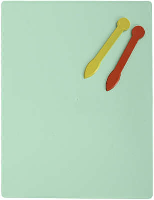 Доска для пластелина 250х193 мм + 2 стека цвет в ассортименте Nota Bene