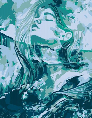 Картина за номерами Стихія води 35x45 см Rosa Start