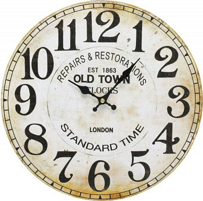 Годинник настінний Old town 33,8 см 16SC39