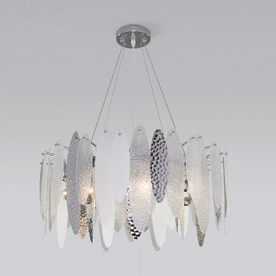 Люстра підвісна Strotskis Canaria 8x60 Вт E14 хром 324/8 (хром)